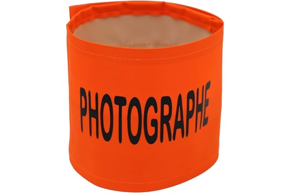 YOKO - Brassard orange Photographe