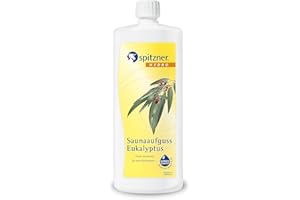 Infusion pour sauna « Eucalyptus » (1000 ml) de Spitzner