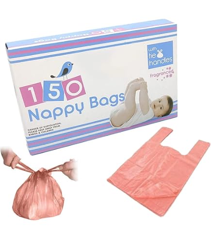 Kordis Lot De 5 X 50 Sacs Jetables Pour Fuites Urinaires Adultes Avec Poignées à Nouer - 250 Sacs Hygiéniques Et Discrets