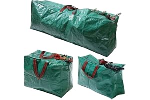 NIGMA Christmas Xmas Storage Zip Bag for Tree, Decorations & Lights, Storage Box (Christmas Tree Storage Bag)