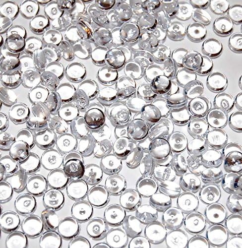 1500 Clear 6mm Mini Raindrop Wedding Table Crystal Decoration Pieces Scatter Confetti Mini Bud Vase Filler Acrylic Plastic Pellets Fishbowl Fish bowl slime