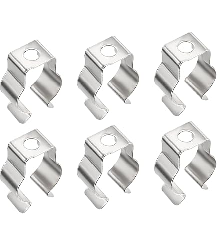 Clip Per Attrezzi A Molla 25mm - Confezione Da 25 Pezzi Per Garage E Officina
