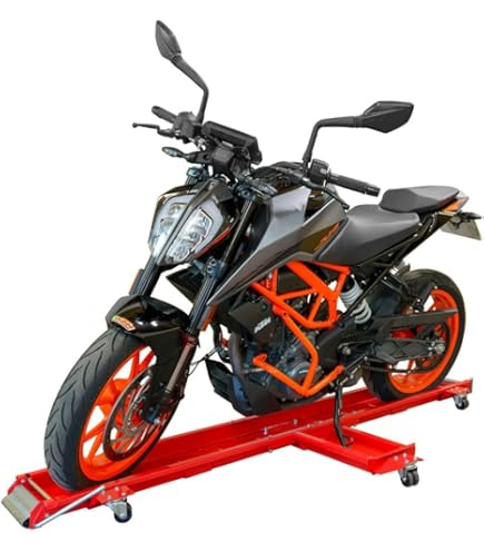 Rail De Garage ConStands Smart Mover Avec Bloque-roue - Charge Max 450 Kg - Réf ET16