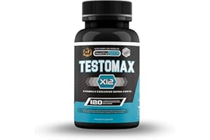 Healthy Fusion TestoMax | Booster de Testostérone pour Homme | Énergie, Force, Musculation et Vigueur | Maca Andine, Ginseng, Tribulus et Taurine | Améliore les performances sportives | 120 capsules