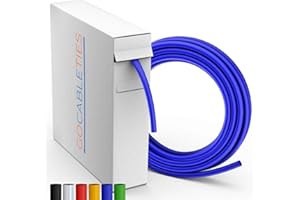 Gocableties Mini Bobina termorestringente di Alta qualità, Rapporto 2:1, Guaina per Cavi