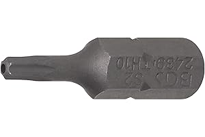 BGS Bit T10 con foro, 6,3 mm, 1/4 pollici, 2439