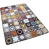 GZD Tapete de alfombra Alfombra creativa Alfombra rectangular Parquet de moda Dormitorio Sala de estar Esteras de café Alfombra de estudio Alfombra decorativa 40 ~ 180CM , 80cm x 160cm , porcelain mosaic