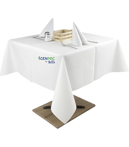 Tovaglie TNT 140x140 Cm – Pacco Da 25 – Colore Blu – Coprimacchia Uso Evento – Non Lavare In Lavatrice