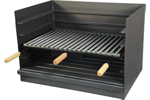Imex El Zorro – Cajón Barbacoa con Parrilla Inoxidable | 68x45x45 cm | Robusta y Funcional para Jardín y Terraza
