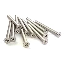 100 Stück Senkkopfschrauben M2x5 - Edelstahl A2 Kreuzschlitz DIN 965