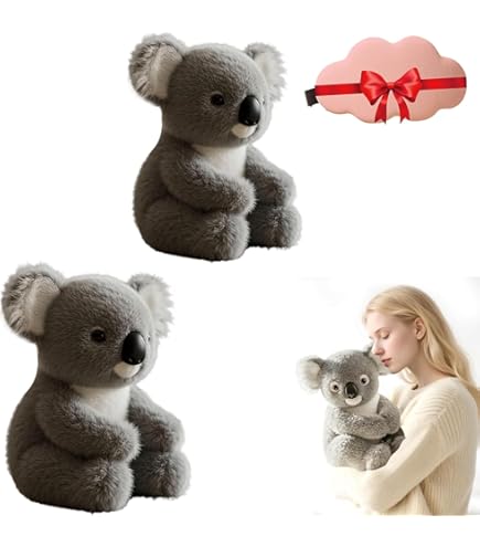 Peluche Koala Réaliste The Koaly - Soutien émotionnel Et Réconfort Pour Enfants Et Adultes