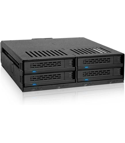 Frame Di Scambio ICY BOX Per HDD SATA Da 3,5" - Montaggio In Vano 5,25", Hot Swap, Con Lucchetto - Foto 8