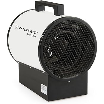 Riscaldatore Elettrico TDS 30 - 2 Livelli Di Calore, Termostato, Sicurezza Antiribaltamento