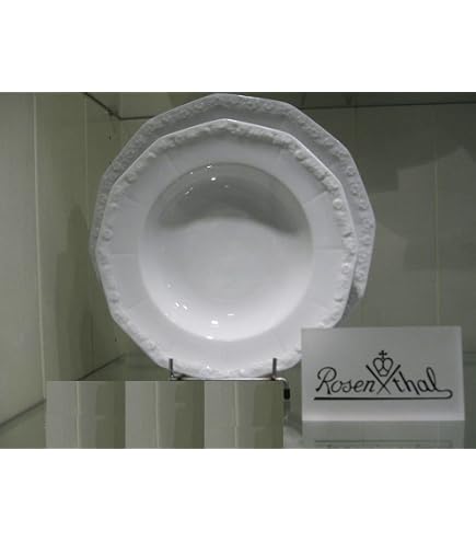 Rosenthal 10430-800001-10226 Maria - Piatto Piano, Diametro 26 Cm, Colore: Bianco - 11