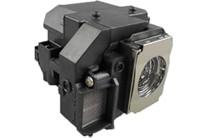 Supermait EP58 A++ Qualité Lampe ampoule bulbe de projecteur de remplacement avec boîtier Compatible avec Elplp58 Compatible avec EB-S10 EB-S9 EB-S92 EB-W10 EB-W9 EB-X10 EB-X9 EB-X92 EB S10 EB S9