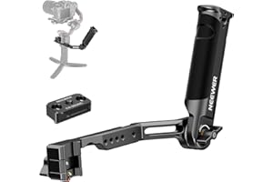 NEEWER RS4 RS3 regulowany uchwyt do zawieszenia gimbala z szyną NATO, kompatybilny z DJI RS4 RS4 Pro RS3 RS3 Pro RS3 Mini RS2 RSC2 Ronin-S Ronin-SC dla niskiego kąta strzału, maksymalne obciążenie 6