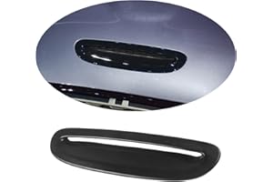 UVCANY MINI F54 F55 F56 F57 bonnet scoop caps, Air Intake Trim for Mini Cooper S JCW F Series F54 Clubman F55 Hatchback F56 Hatchback R57 Convertible(Gloss Black)