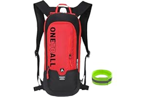 LOCAL LION Cycling Backpack 6L, Biking Backpack,Running Backpack, Riding Rucksack Breathable Lightweight for Outdoor Sports SkiingTravelling Mountaineering Hydration Pack for Men Women