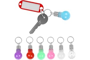 VALICLUD Novità Portachiavi Led Illuminano Portachiavi Lampadina Portachiavi Portachiavi Bomboniere 21 Pezzi