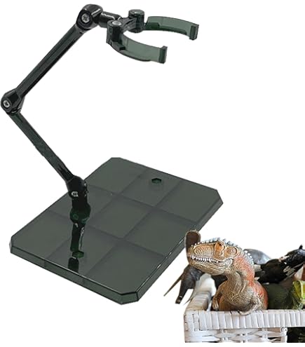 Figuurmodelstandaard, 10 Stuks Action Figure Stand Hoge Stabiliteit Basismodel Displaystandaard Eenvoudige Montage Figuurdisplayhouder voor 6 Inch Actiefiguren (Transparant Figuurmodelstandaard, 10 Stuks Action Figure Stand Hoge Stabiliteit Basismodel Displaystandaard Eenvoudige Montage Figuurdisplayhouder voor 6 Inch Actiefiguren (Transparant