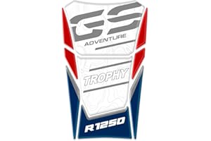 AZGRAPHISHOP Az Graphishop 3D Resin Tank Pad Compatible with BMW R 1250 GS Adventure Trophy 2022 Protection from Bumps and Scratches Motorcycle Accessories Made in Italy GP-827