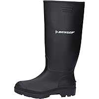 Dunlop 1906 Preismeister schwarz, preiswerter Gummistiefel für Beruf und Freizeit