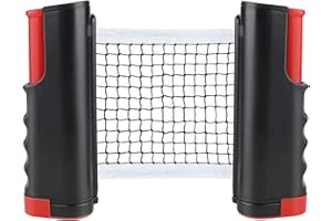 YUANXIASM Red de Tenis de Mesa Retráctil, Soporte de Ping Pong Telescópica Portátil para Mesa de Ping Pong, Escritorio de Ofi