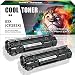 Produktbild Cool Toner 2-Pack Kompatibel für 83X CF283X für HP Laserjet Pro MFP M201DW M201N M201 M225DW Laserjet Tonerkartusche, Schwarz