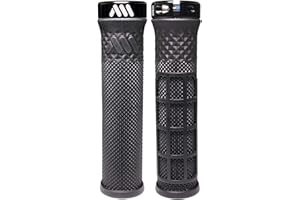 All Mountain Style Poignée VTT Model Cero Grip, Légèreté et Design pour Velo - s'adapte à Tous Les Guidons - Double Motif, Double Densité - Accessoire Idéal por VTT