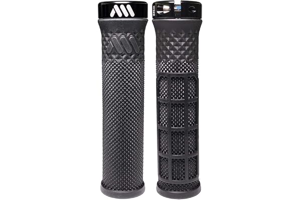 All Mountain Style Poignée VTT Model Cero Grip, Légèreté et Design pour Velo - s'adapte à Tous Les Guidons - Double Motif, Double Densité - Accessoire Idéal por VTT