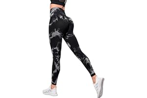 Neteson Leggings Deportivos Mujer Push Up Cintura Alta Mallas Anticeluliticos Sin Costuras Opaco Scrunch Butt Pantalones Gym Yoga Fitness Jogging Entrenamiento