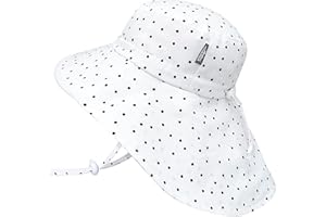 JAN & JUL Jan and Jul Breathable and Adjustable Sun-Hat with Neck Flap for Kids