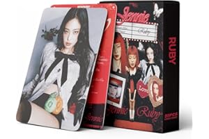 KSOIQPU Lot de 55 cartes photo LOMO BP JENNIE RUBY, cadeaux pour les fans de Blackpink