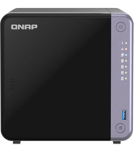 QNAP TS-664-8G-US 6 Bay High-Performance Desktop NAS with Intel
