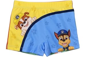 CERDÁ LIFE'S LITTLE MOMENTS Costume da Bagno Boxer della Paw Patrol per Bambino Design Multicolore Unisex-Bimbi