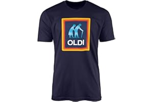 SMARTYPANTS Oldi Couple T-Shirt Top - Novelty Joke Funny Old Age Elderly Birthday Christmas Father's Day Dad Daddy Father Grandad Grandpa