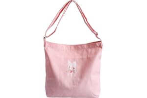 ZHENGGE Kpop BTS Merchandise Women's Canvas Shoulder Bag, BTS Crossbody Bolso de hombro informal para regalos for Army Gifts