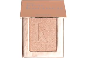 KRASH KOSMETICS Iluminador en Polvo KARMEN - Pigmento Brillante - Efecto Espejo - Highlighter Formula Suave - Particula Fina - No resalta imperfecciones o textura - Vegano y Cruelty Free