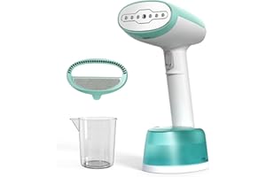 ‎AROEVE AROEVE Steamer Dampfglätter, 1500W Hand Dampfbürste mit 365ml Wassertank, 2 Dampfmodi, Schnelle Erwärmung, bis zu 30 g/min Dampf, Tragbarer und kompakter Faltenentferner für Zuhause, Büro und Reisen