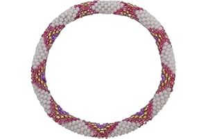 Yvelise Bracelet femme Népalais en perles - Fait main au Népal - Authentique