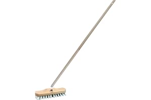 Brushmann Brushes and Brooms - Deck Scrub - Soft Broom - Yard Brush - Bassine Broom (Deck Scrub)