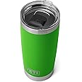 YETI Rambler Tumbler, Vaccum Insulated Stainless Steel Tumbler with Magslider Lid, Canopy Green, 20 oz (591 ml)