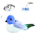 Mapille Uccello Giocattolo per Gatti che Sbatte con Erba Gatta, Telecomando, Interactive Chirping Bird Cat Toy, Gioco Gatto Uccellino Che Vola, Giochi Interattivi Per Gatti
