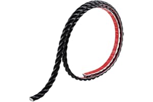 GAAHING Finiture flessibili per modanature da parete, design autoadesivo a buccia e bastone, decorazioni per la casa sul bordo delle piastrelle del telaio dello specchio dell'armadio