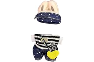 Mino Plus Poupées Vêtements,Vêtements de poupée de 17 cm,Accessoires pour poupées,Cadeaux pour Garçons et Filles,poupée en Peluche Non Incluse (C)