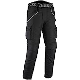 Texpeed heren motorbroek grijs camouflage waterdicht CE (EN
