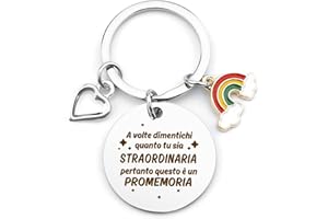 HOOSMOON Regalo Amica Regalo Collega Donna Idee Regalo Migliore Amica Idee Regalo Originali per Amica Portachiavi Amicizia Donna Regalo Mamma Papà Compleanno Regalo Maestra Regalo Coppia Regalo Laurea Sorella