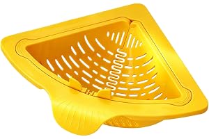 Corner Sink Strainer Basket - Magnetic Kitchen Storage Rack for Food Waste