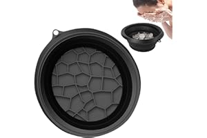 keloppasit Face Ice Bath Bowl | Silikon Faltbare Eingebaute Eiswürfelschale Waschbecken - Badezimmer Zubehör Kosmetik Beauty Tool für Zuhause Schwellungen Linderung