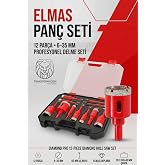 Transformacion Diamond Pro 12 Par&ccedil;a Elmas U&ccedil;lu Mermer Seramik Fayans Granit Cam Delme Seti Delici Pan&ccedil; Matkap Ucu Seti 722929